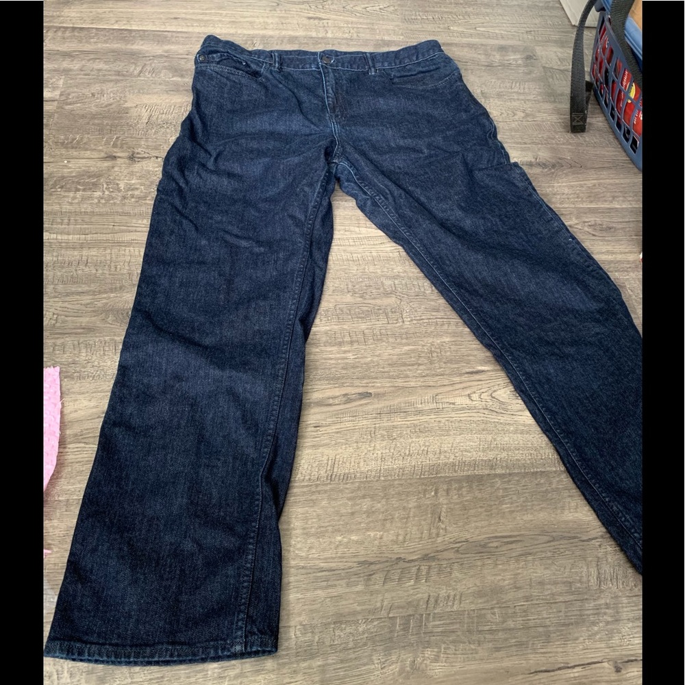 Banana Republic dark blue denim 38x32
